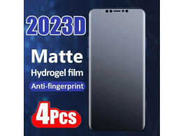 4 Film Hydrogel Protection Ecran Mat pour iPhone