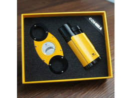 Kit COHIBA Briquet Coupe Cigare 