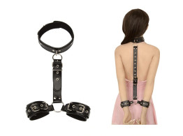 Collier avec Menottes Bondage BDSM