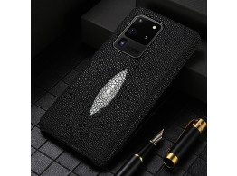 Coque pour Samsung Cuir Raie Galuchat