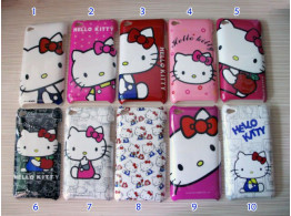 Coque pour  iPod Touch 4 Hello Kitty Mickey